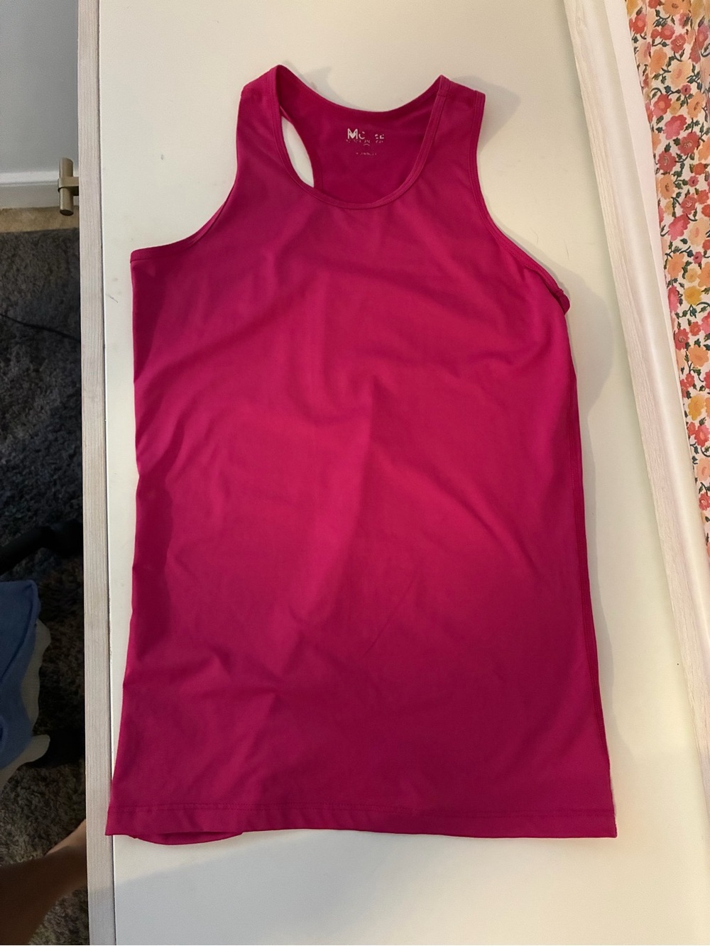 Women’s Racerback Tank Top - Fuchsia Pink